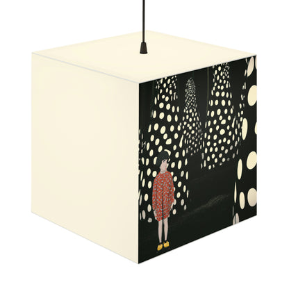 Staring Into The Night Woods - The Alien Light Cube Lamp