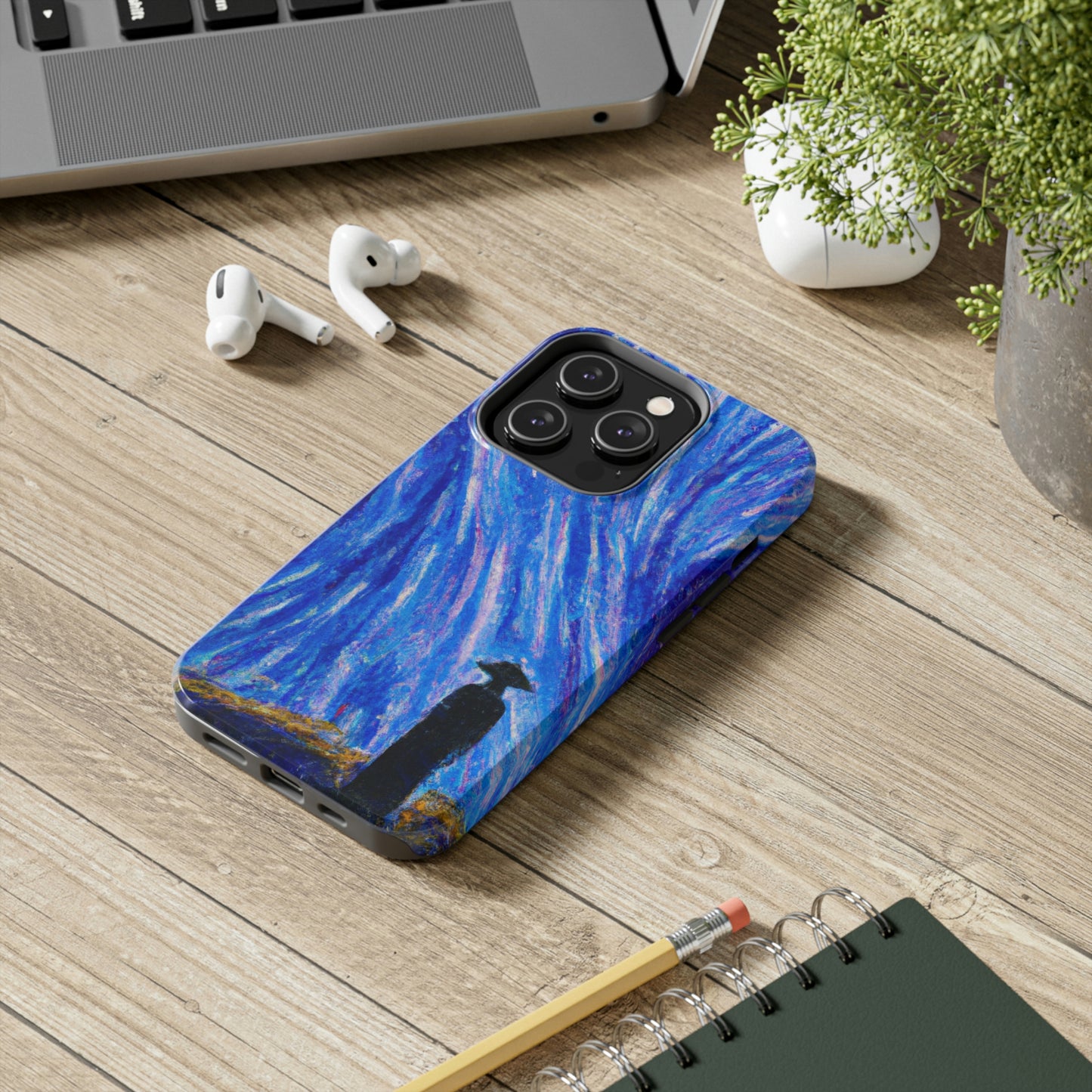 "A Starlit Solace" - The Alien Tough Phone Cases