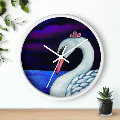 "El lamento de un cisne: los cielos viudos" - El reloj de pared alienígena