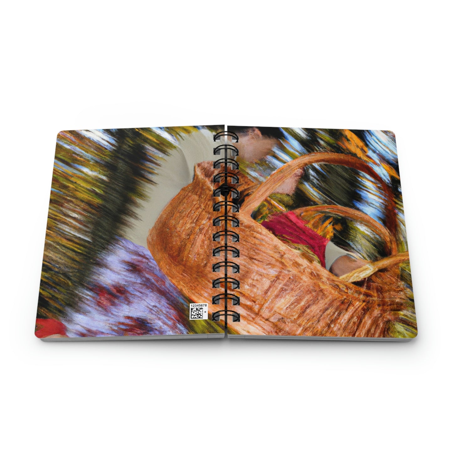 "Picnic de otoño en el bosque" - The Alien Cuaderno encuadernado en espiral