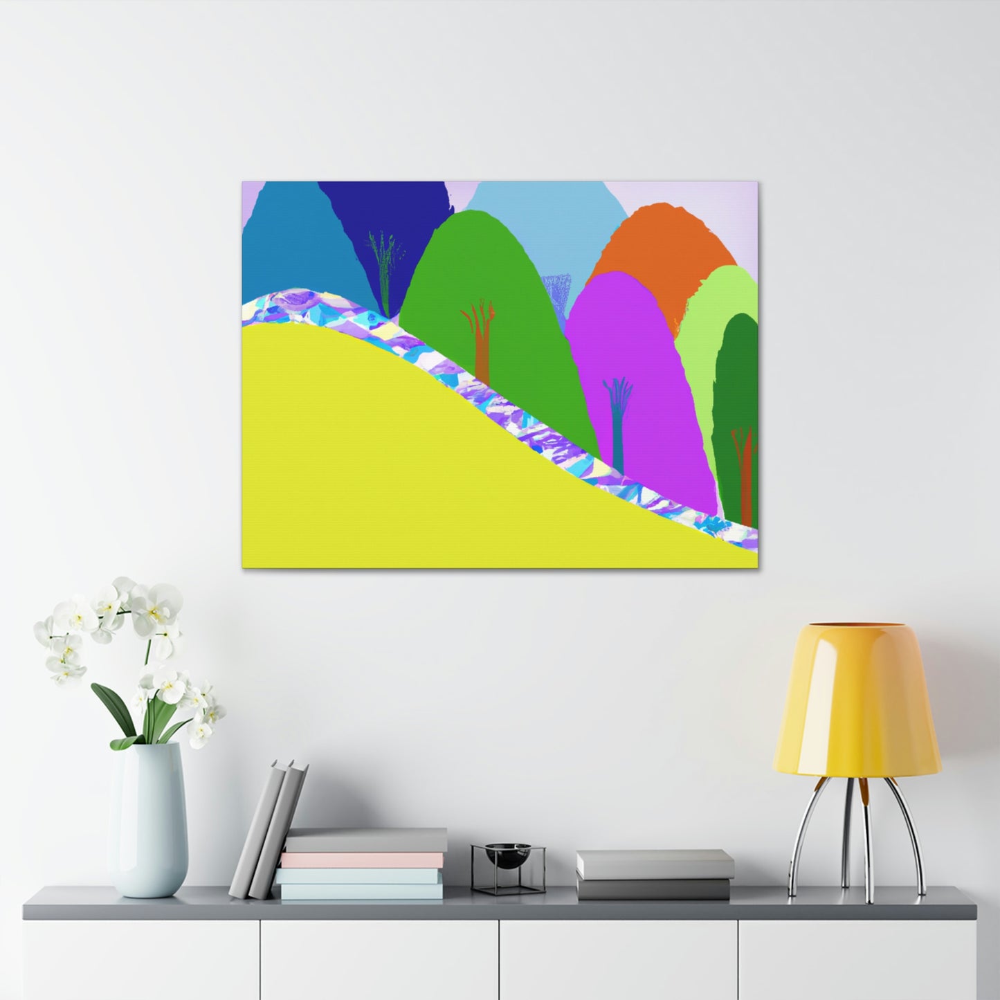 Mountain Optimism Artist - Canvas