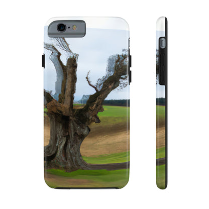 "A Shadow in the Meadow: The Last Standing Tree" - The Alien Tough Phone Cases