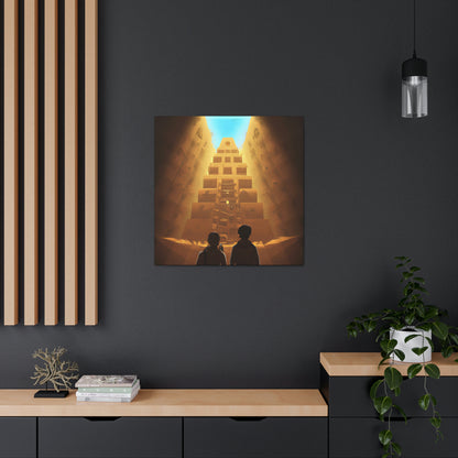 The Pyramid of Fear - The Alien Canva