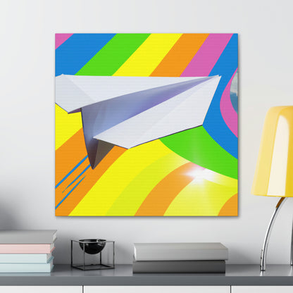 "Un vuelo de color" - The Alien Canva