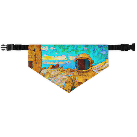 "Lost Among the Ruins" - The Alien Pet Bandana Collar