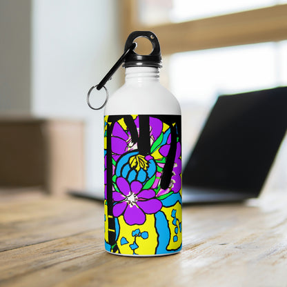 "Dreamy Dalliance" - The Alien Stainless Steel Water Bottle