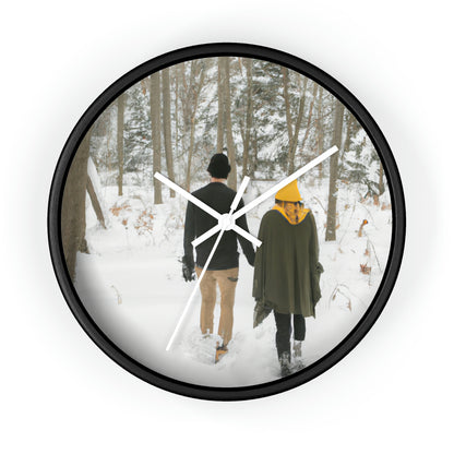 "Fairytale in the Snow" - The Alien Wall Clock