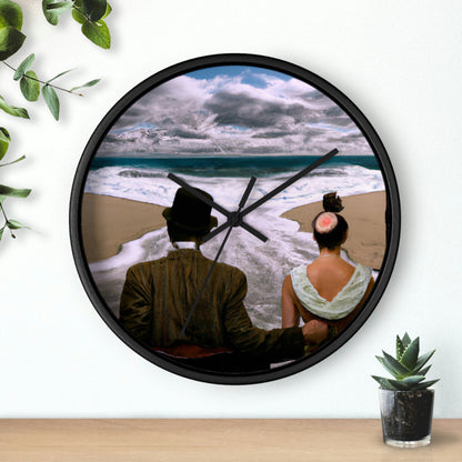 Sea-Swept Romance - The Alien Wall Clock