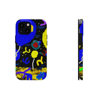 "A Starry Night Rainbow" - The Alien Tough Phone Cases