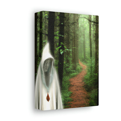 The Mysterious Forest Guide - The Alien Canva