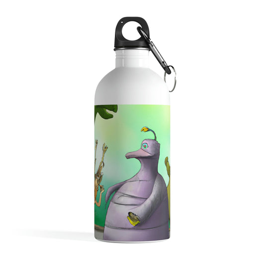 "Intergalactic Zoo Adventures" - Die Alien-Wasserflasche aus Edelstahl