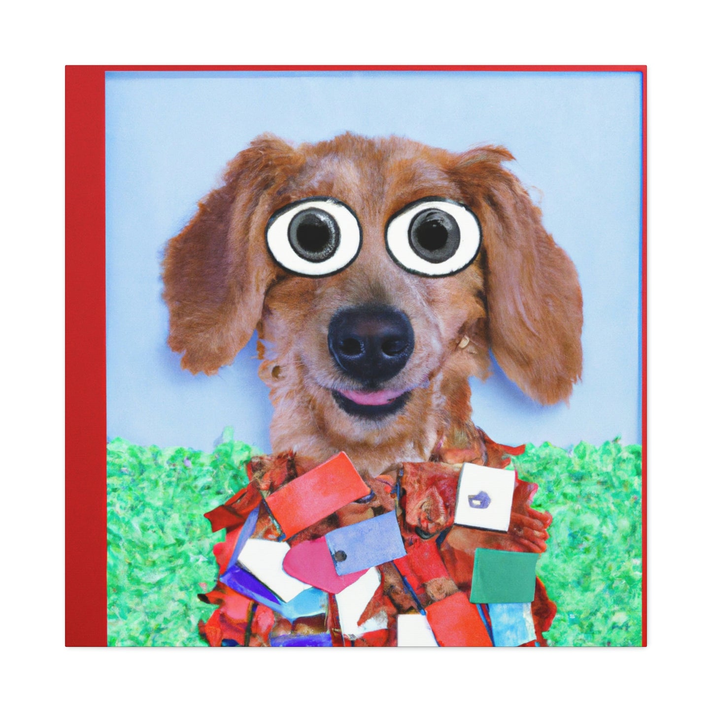 "ReCreative Pet Portraits" - Leinwand