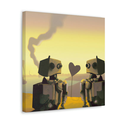 "Robots enamorados: un cuento postapocalíptico" - The Alien Canva