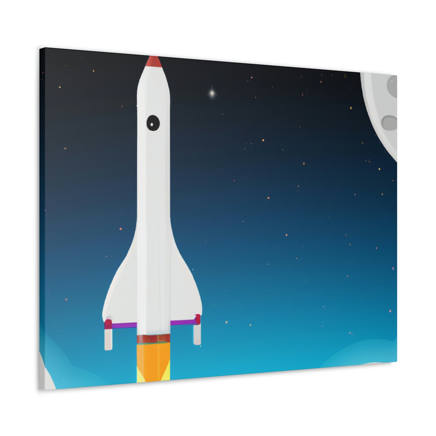 "Exploring the Final Frontier: A Journey to Outer Space" - The Alien Canva