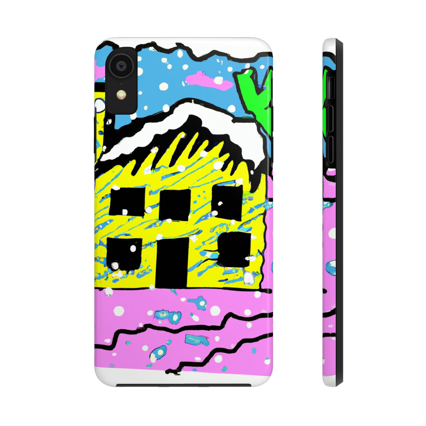 "Desolate Winter Dwelling" - Die Alien Tough Phone Cases