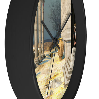 "Lost in Ancient Greece" - The Alien Wall Clock