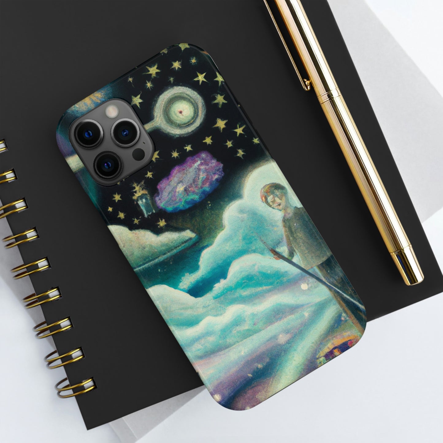 "A Sea of Diamonds in the Night" - The Alien Tough Phone Cases