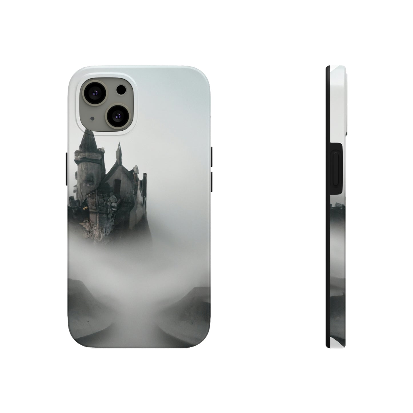 "Ghostly Citadel of the Mist" - The Alien Tough Phone Cases