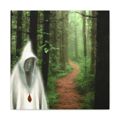 The Mysterious Forest Guide - The Alien Canva