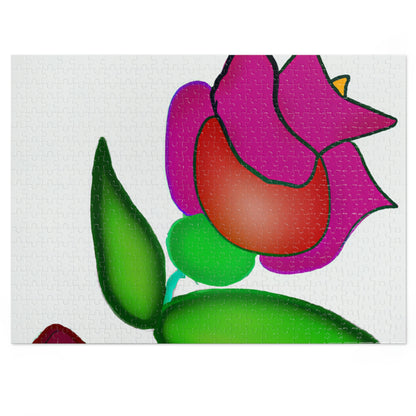 "The Art of Blooming: A Flower Masterpiece Challenge" - The Alien Jigsaw Puzzle