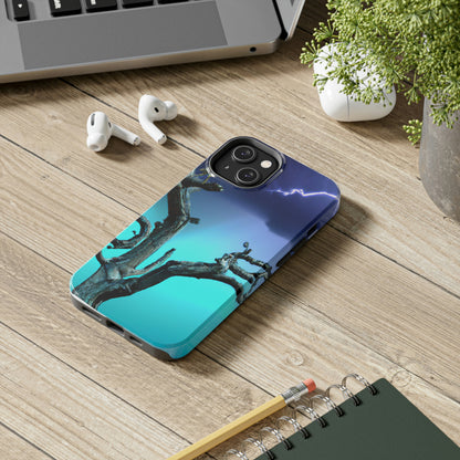 "Alone Against the Storm" - The Alien Tough Phone Cases