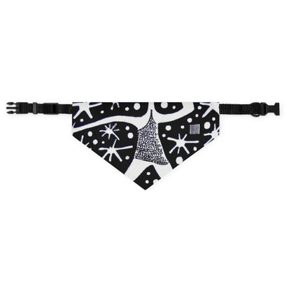 "Dancing Among the Galactic Light" - The Alien Pet Bandana Collar