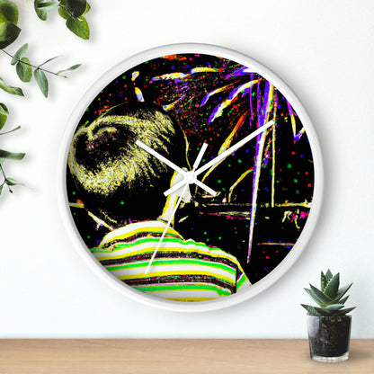 "A Nighttime Spectacle of Wonder" - The Alien Wall Clock