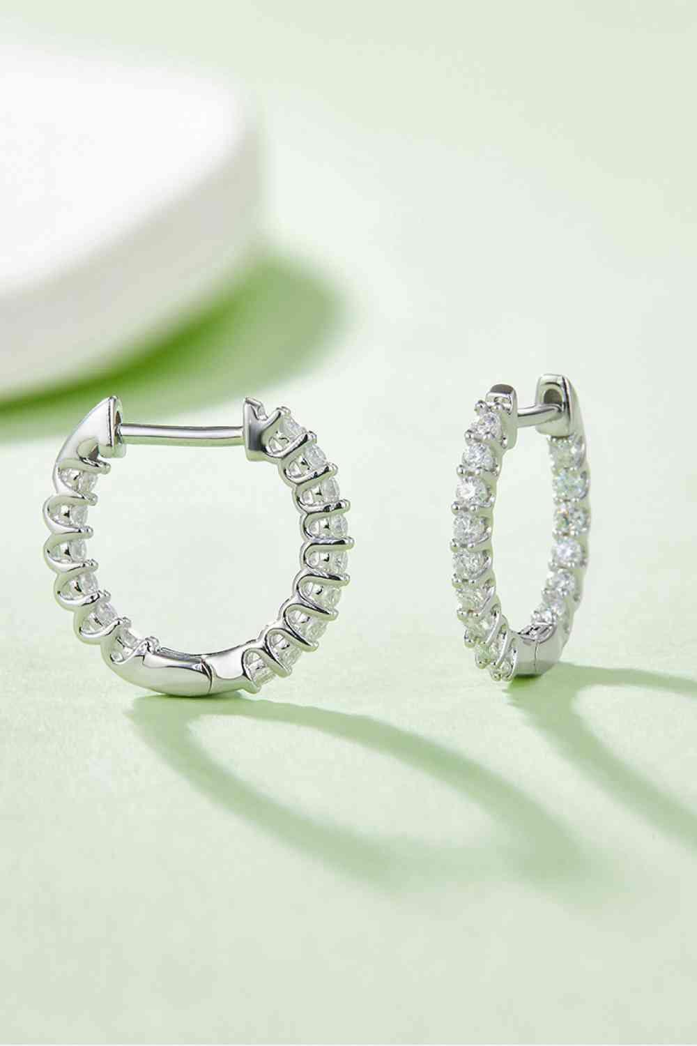 Moissanite 925 Sterling Silver Earrings