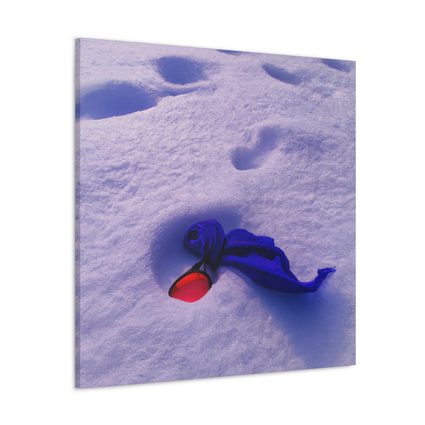 "Buried in the Snow: A Vivid Memory" - The Alien Canva