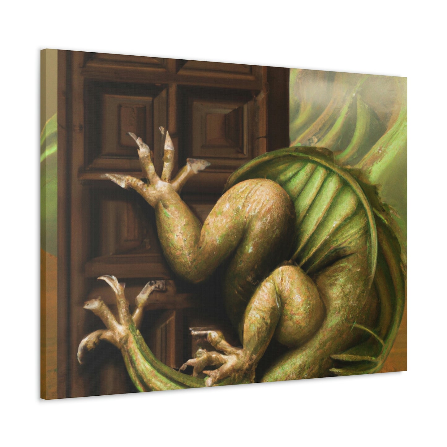 Guardian of the Hidden Door: The Slumbering Dragon - The Alien Canva