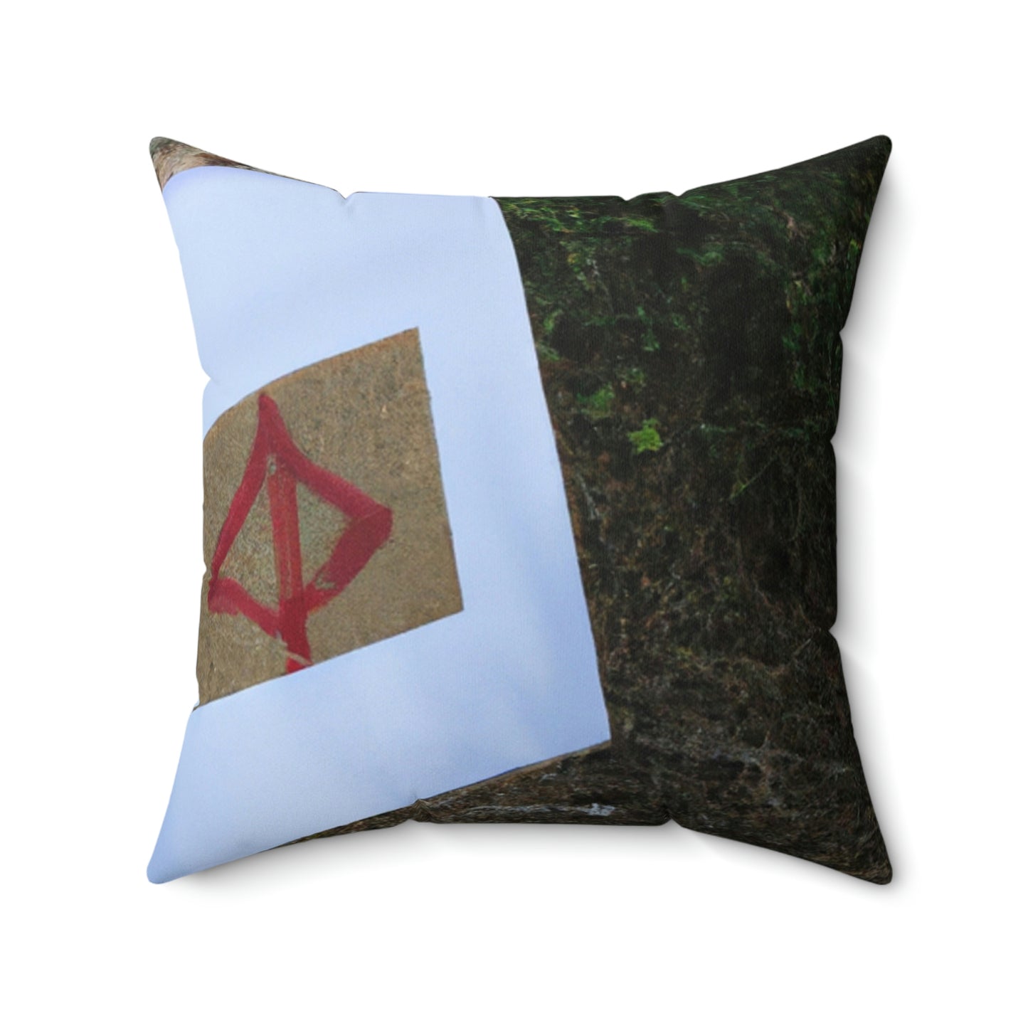 "The Secret Art of the Tree" - The Alien Square Pillow