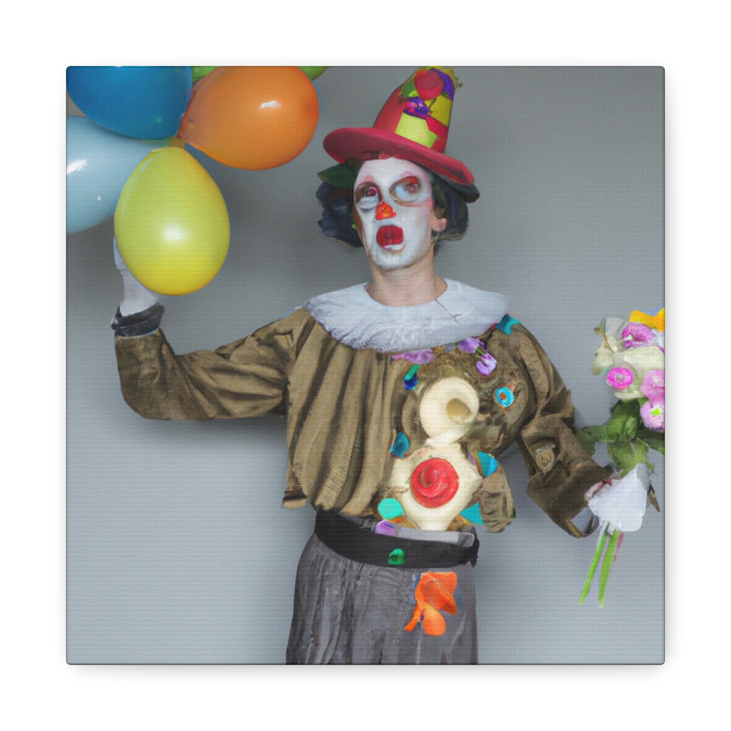 "Clowning Around with Balloons" - The Alien Canva