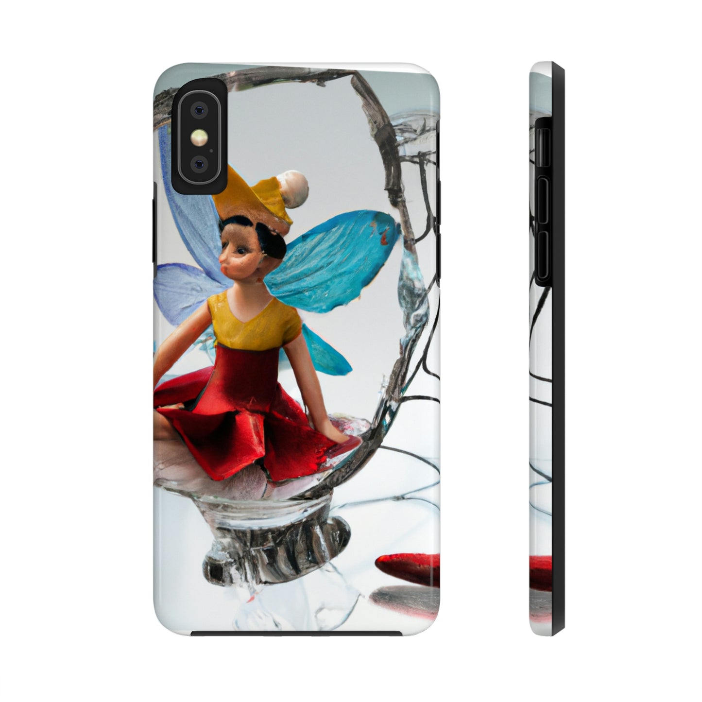 "Cursed Memories: The Broken Fairy's Plight" - The Alien Tough Phone Cases