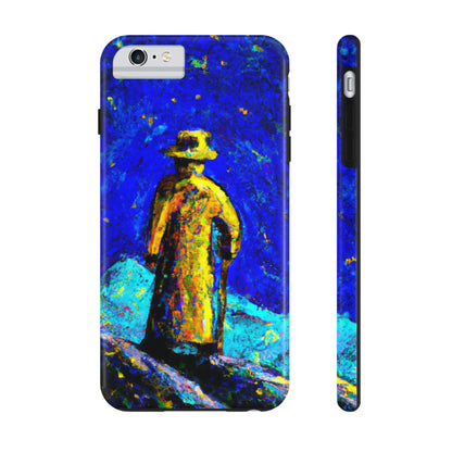 "Lone Mage on the Frozen Summit" - The Alien Tough Phone Cases