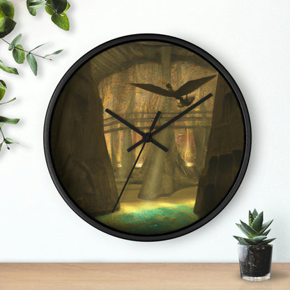 "The Great Time-Traveling Avian Adventure" - The Alien Wall Clock