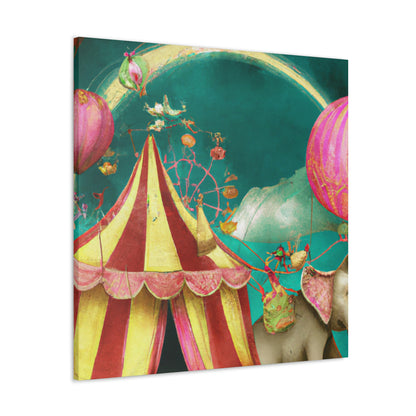 "The Fantastical Circus Journeys of the Magical Kingdom" - The Alien Canva