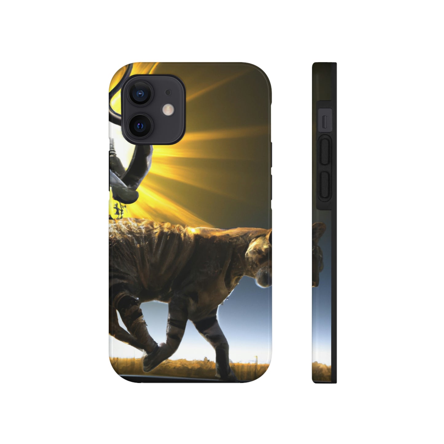 "A Purrfect Sunbeam Moment" - The Alien Tough Phone Cases