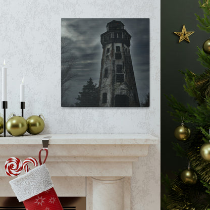 The Sinister Lighthouse - The Alien Canva