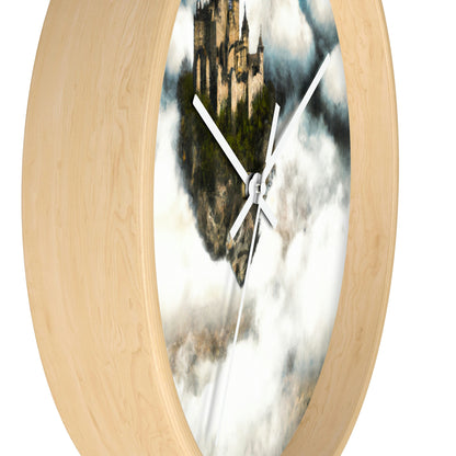 Mystic Castle in the Sky - The Alien Wall Clock