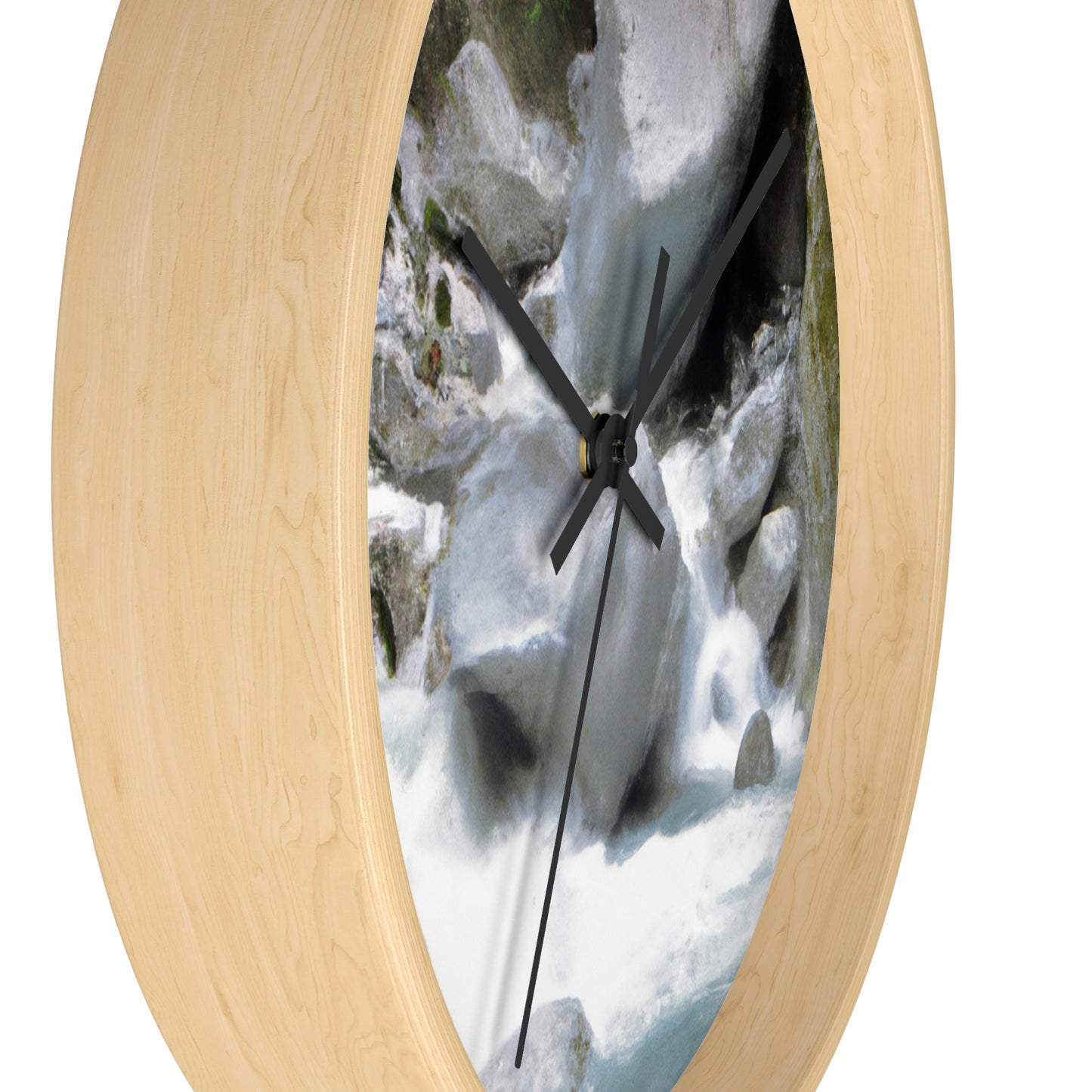 "Canyon Chaos: The Rockslide Race" - The Alien Wall Clock