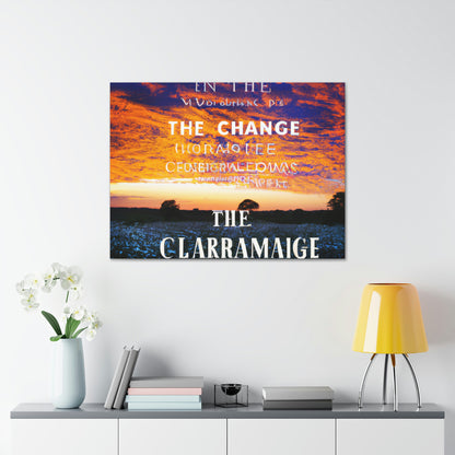 "The Rising Sun of Change" - Canvas