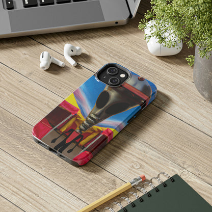 "Fair Invaders: A Cosmic Crash Course" - Die Alien Tough Phone Cases