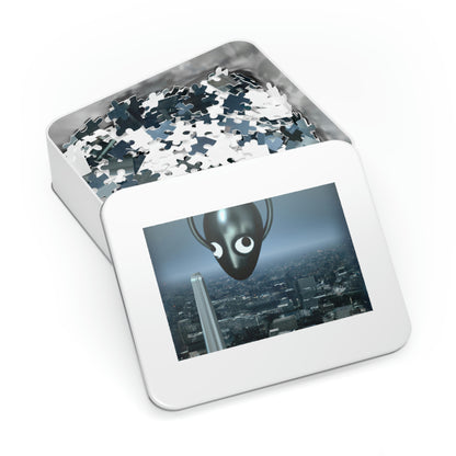 "A Distant Spark: An Alien's Search for Sanctuary in the City." - The Alien Jigsaw Puzzle