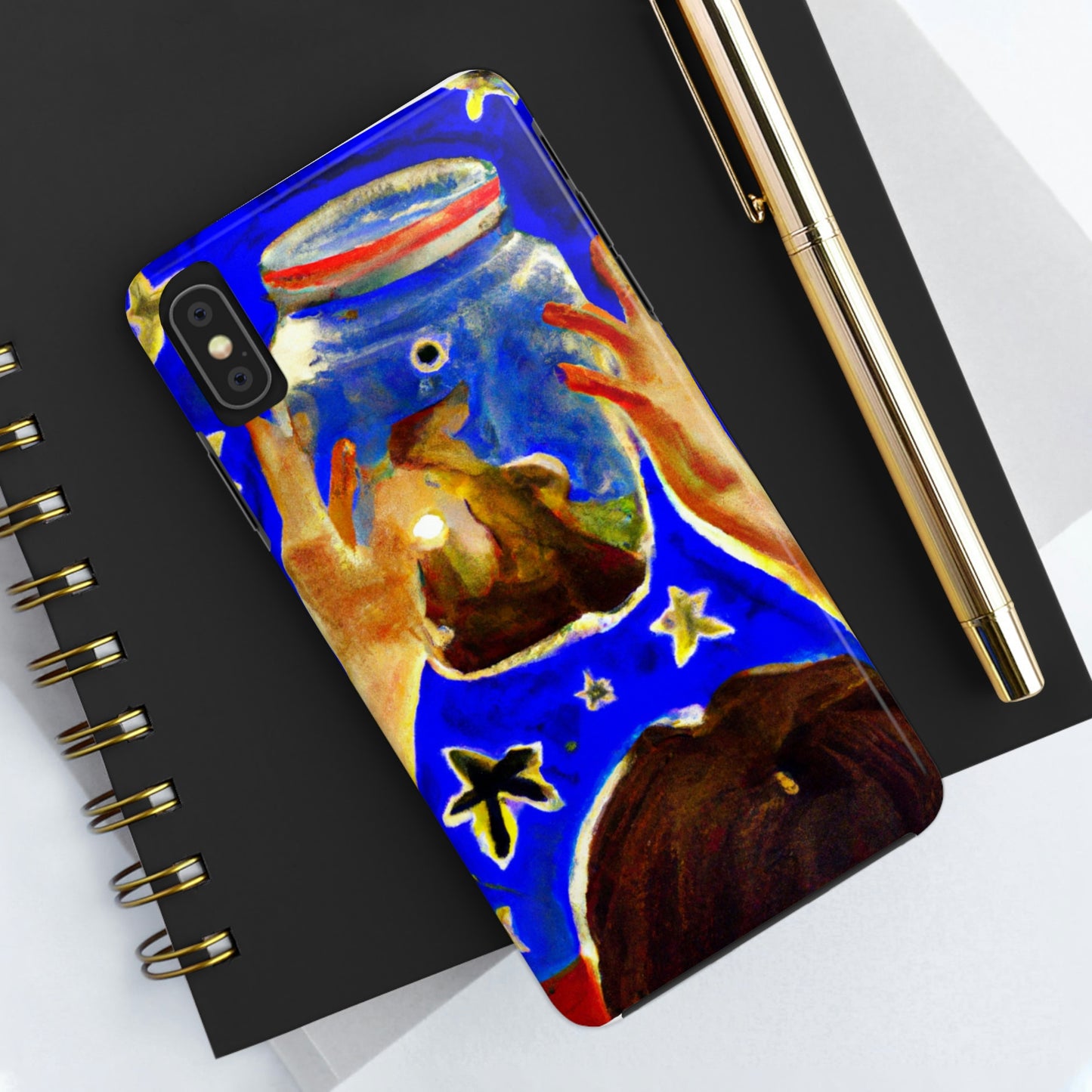 "Ein Krug Sternenstaub" - Die Alien Tough Phone Cases