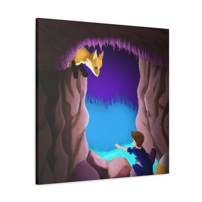 El zorro en la caverna - The Alien Canva