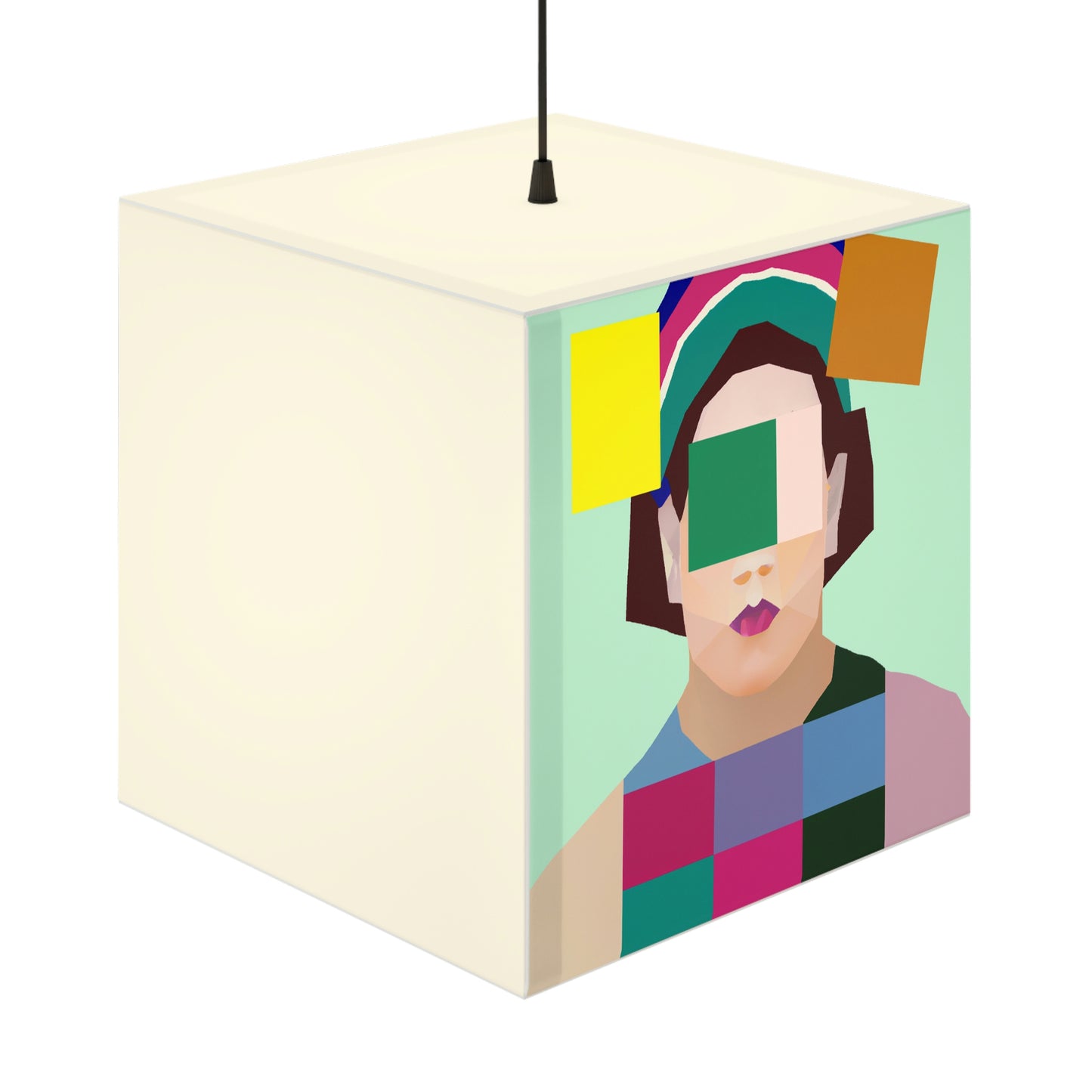 "Geometric Harmony" - The Alien Light Cube Lamp