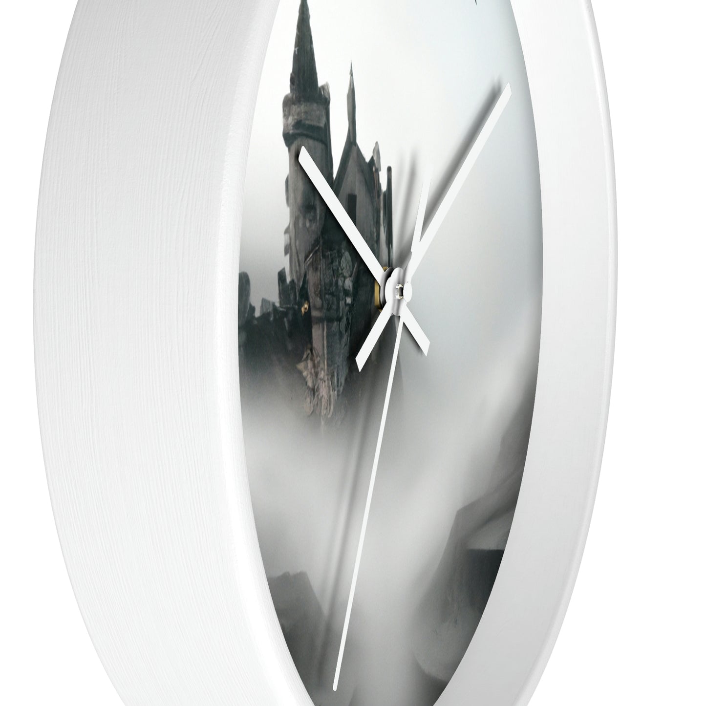 "Ghostly Citadel of the Mist" - The Alien Wall Clock