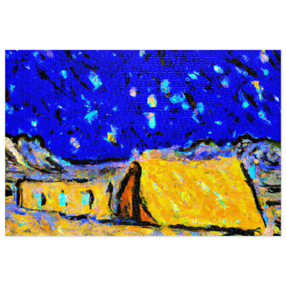 "Enchanted Sands of the Night Sky" - The Alien Jigsaw Puzzle