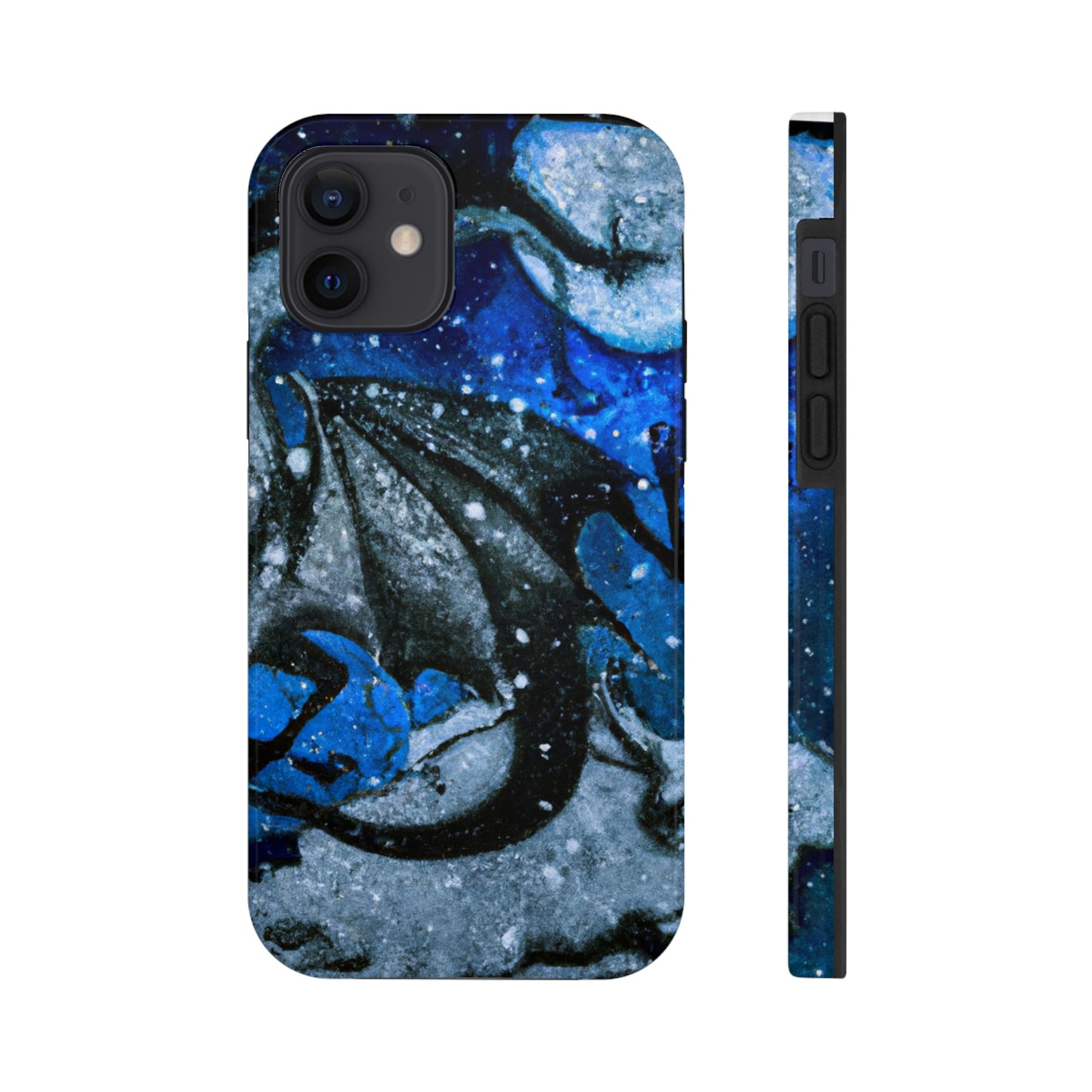 "Frosted Moonlight Dragon" - Die Alien Tough Phone Cases