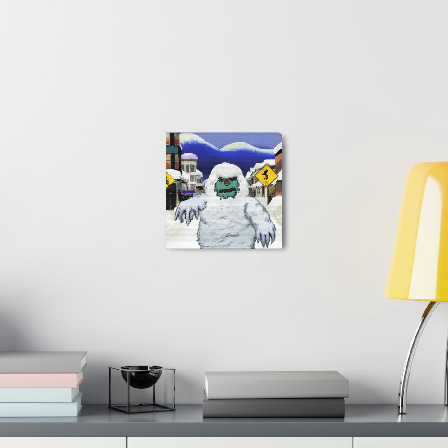 Frozen Terror: The Abominable Snowman's Reign - The Alien Canva